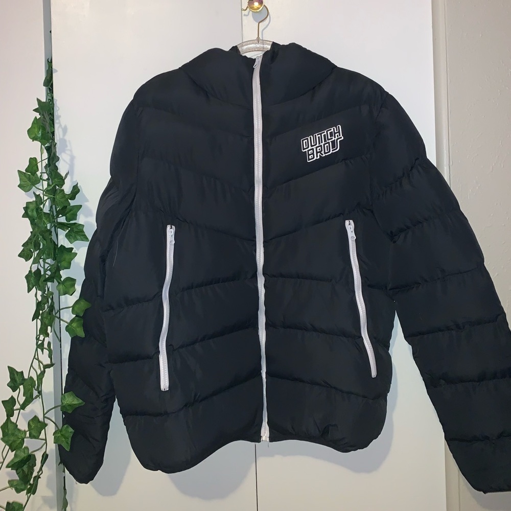 Never worn Dutch Bros puffer